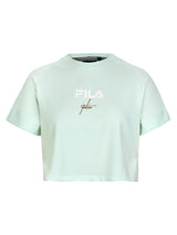 Fila Women Lime Arny Knitted Tee