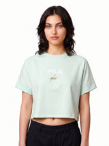 Fila Women Lime Arny Knitted Tee