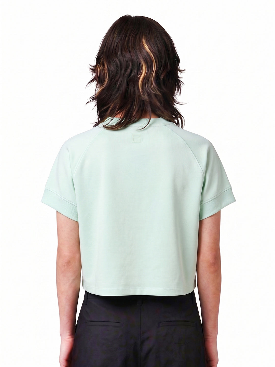 Fila Women Lime Arny Knitted Tee