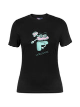 Fila Women Black Sollie Knitted Tee