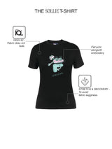 Fila Women Black Sollie Knitted Tee