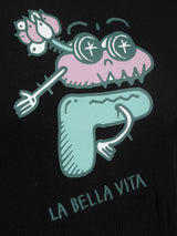 Fila Women Black Sollie Knitted Tee