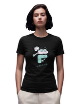 Fila Women Black Sollie Knitted Tee