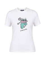 Fila Women White Sollie Knitted Tee