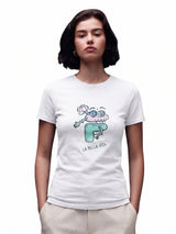 Fila Women White Sollie Knitted Tee