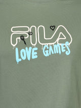 Fila Women Iceberg Green Gabbie Knitted Tee