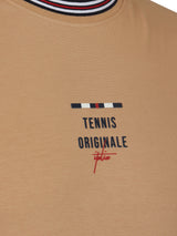 Fila Men Beige Enzo Knitted Tee Shirt
