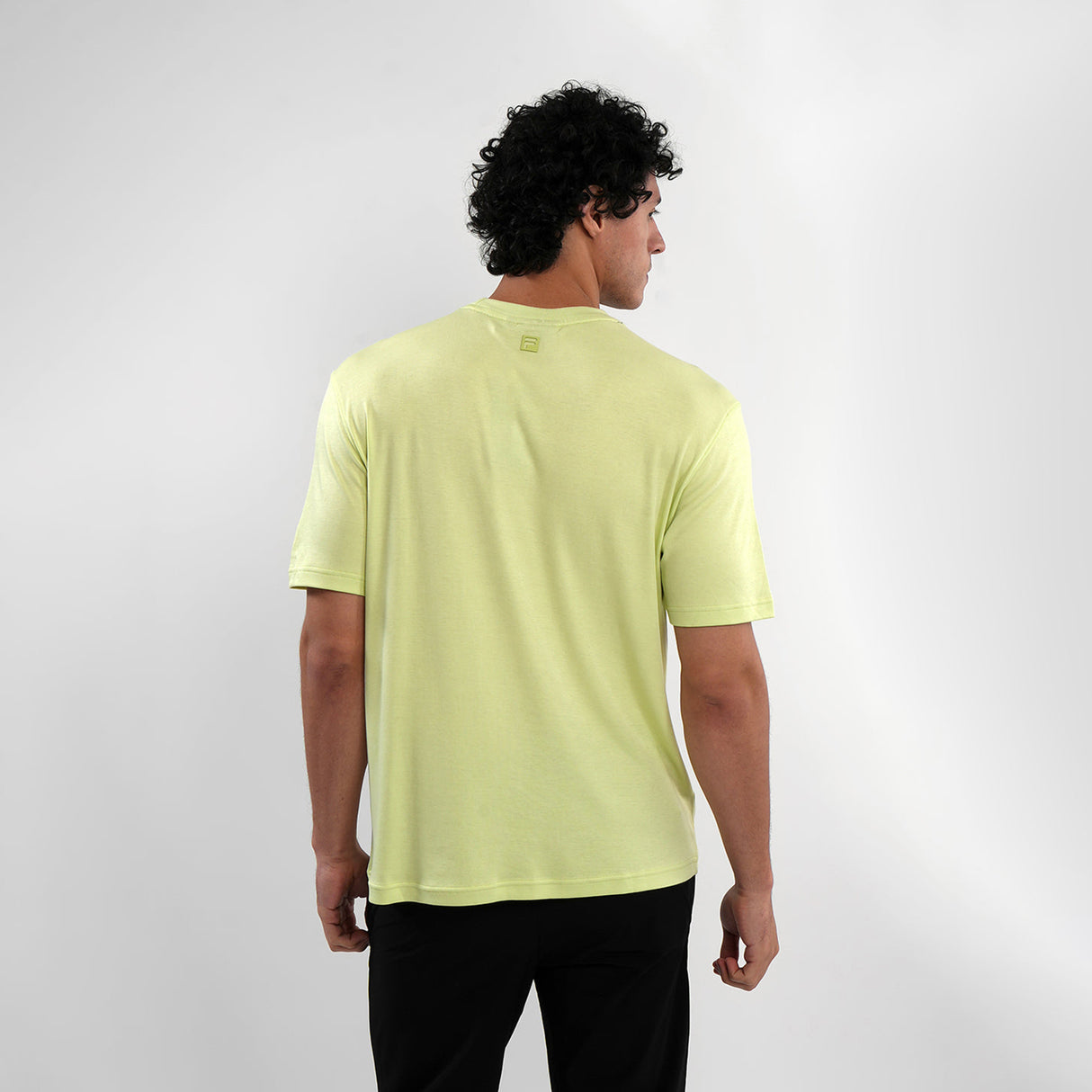 Fila Mens Shadow Lime Chops T-Shirts