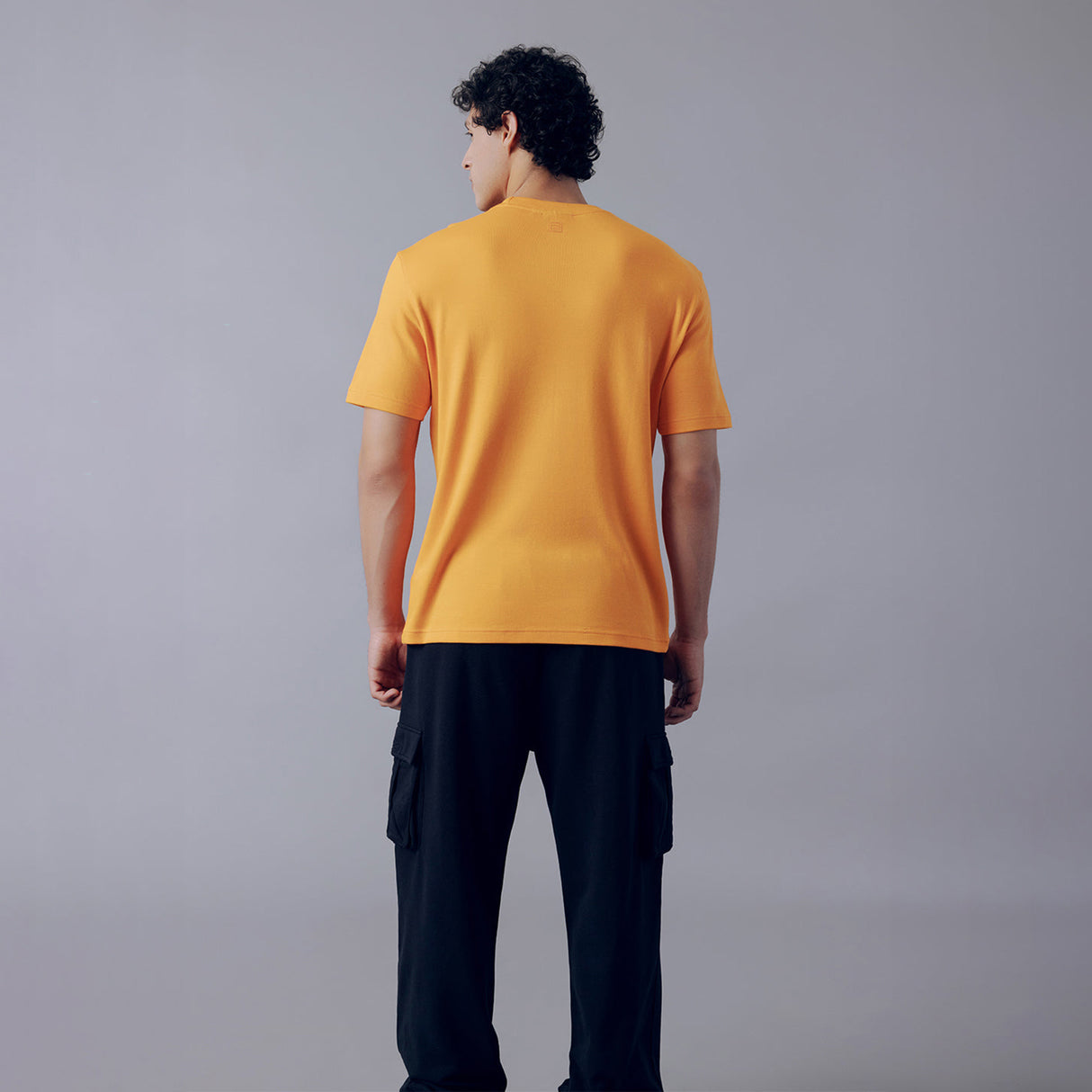 Fila Men Orange Burg T-Shirt