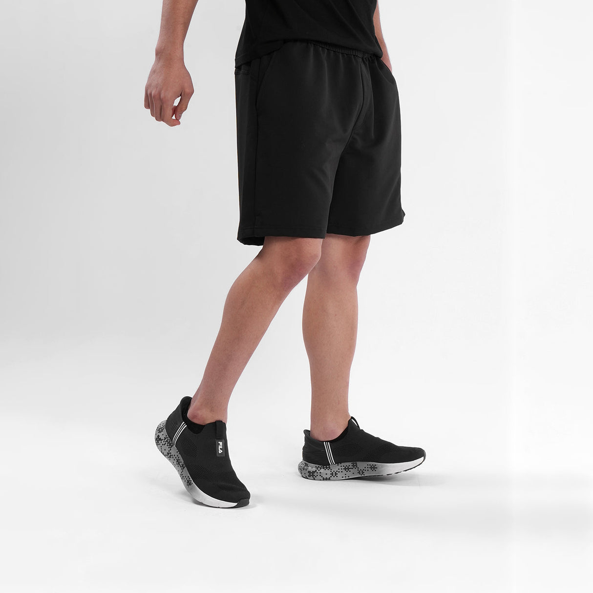 Fila Men Black Carter Shorts