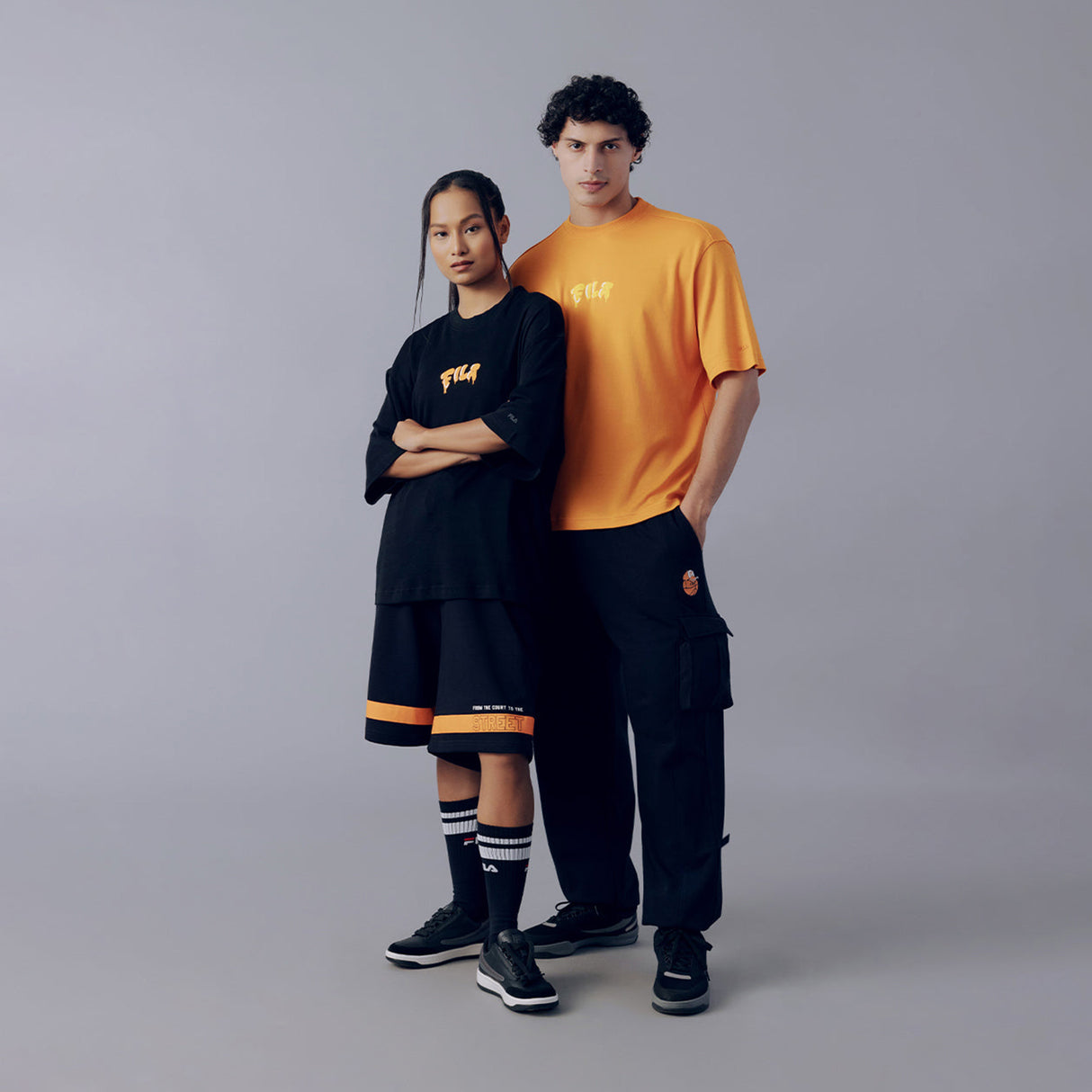 Fila Unisex Black Jones T-Shirt