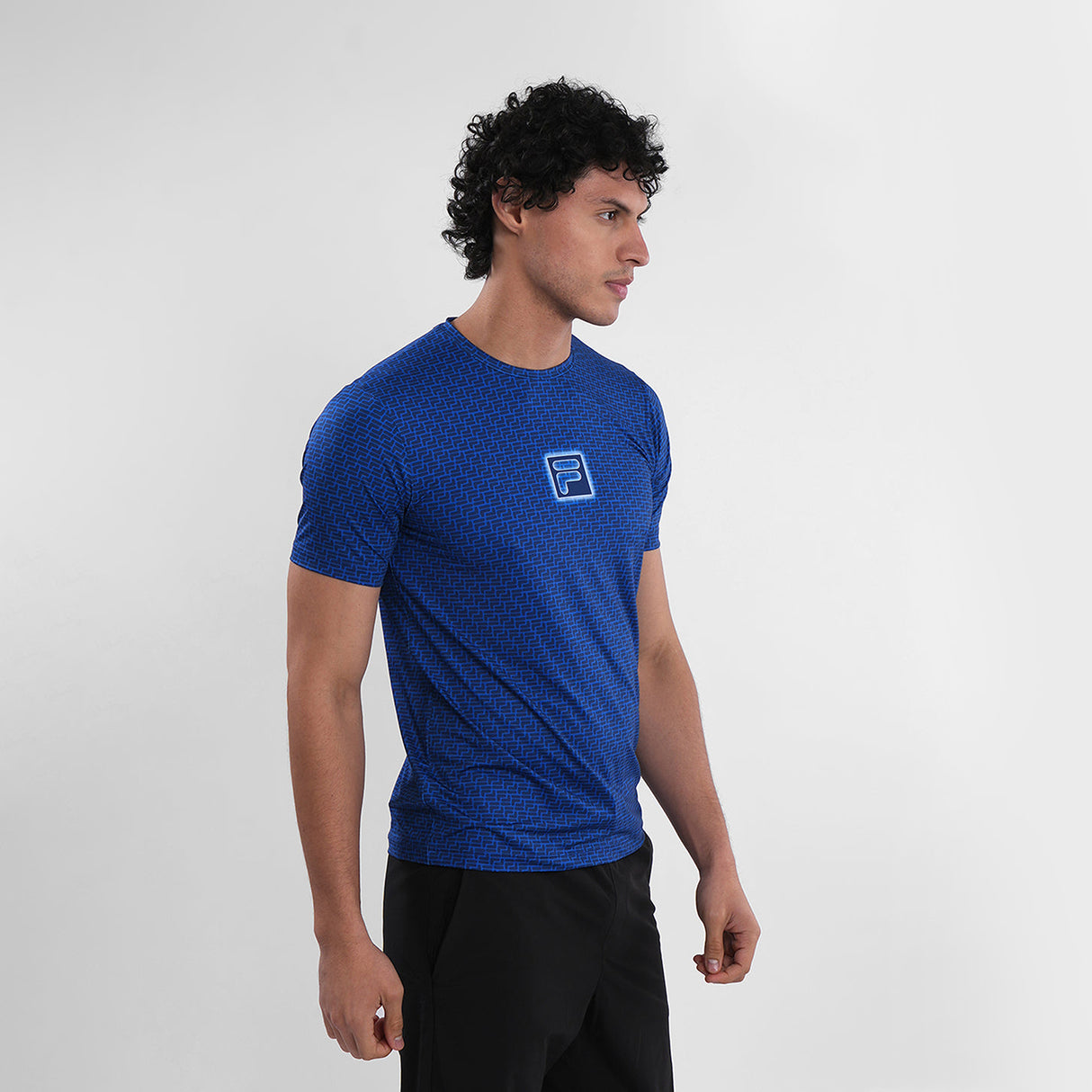 Fila Men Blue Powell Active T-Shirt