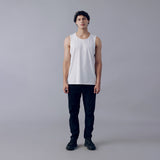 Fila Men White Bolt Active Sleeve Less