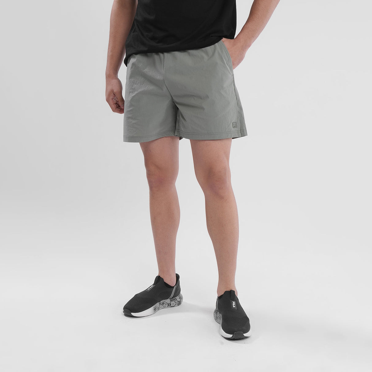Fila Mens Quietgrey Cannor Shorts