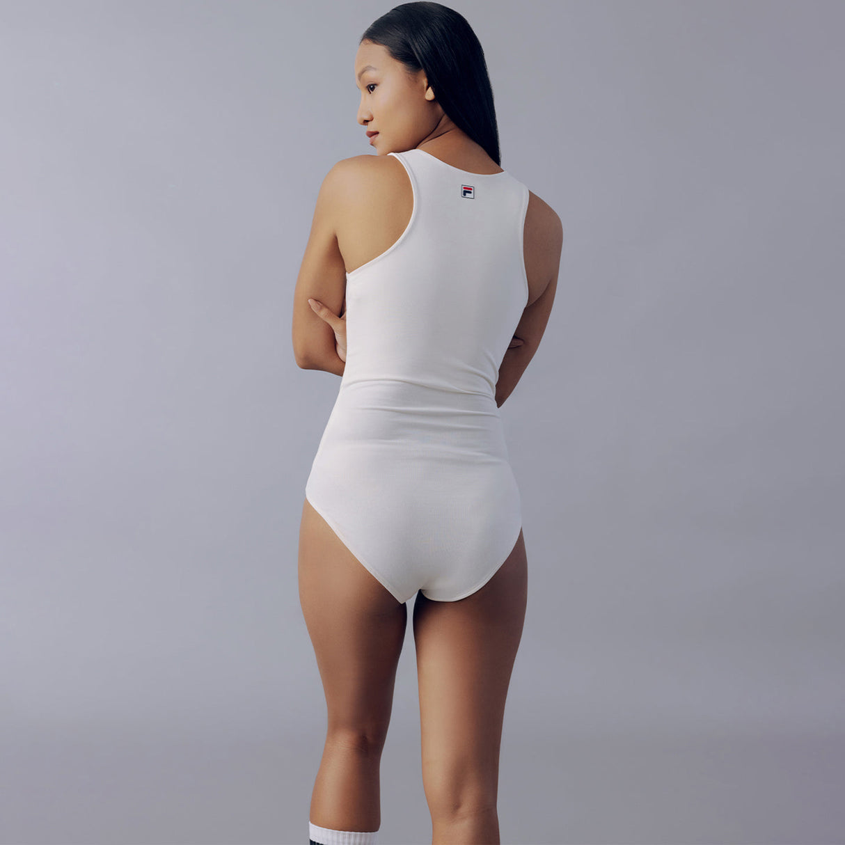 Fila Women Off White Eva Body Suit