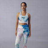 Fila Women Off White Lana Aop Sports Bra