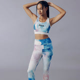 Fila Women Off White Lana Aop Sports Bra