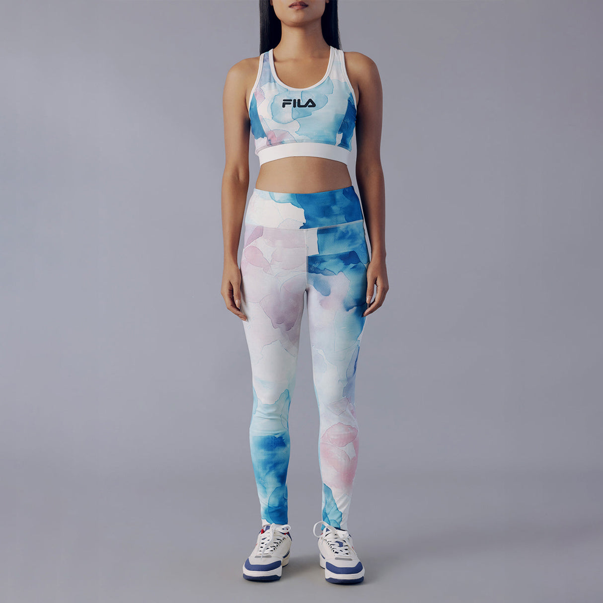 Fila Women Off White Dina Sport Leggings