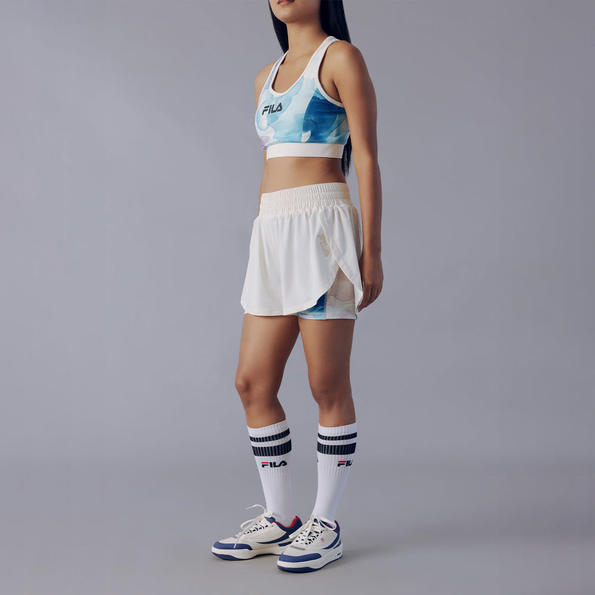 Fila Women Off White Kastor Short