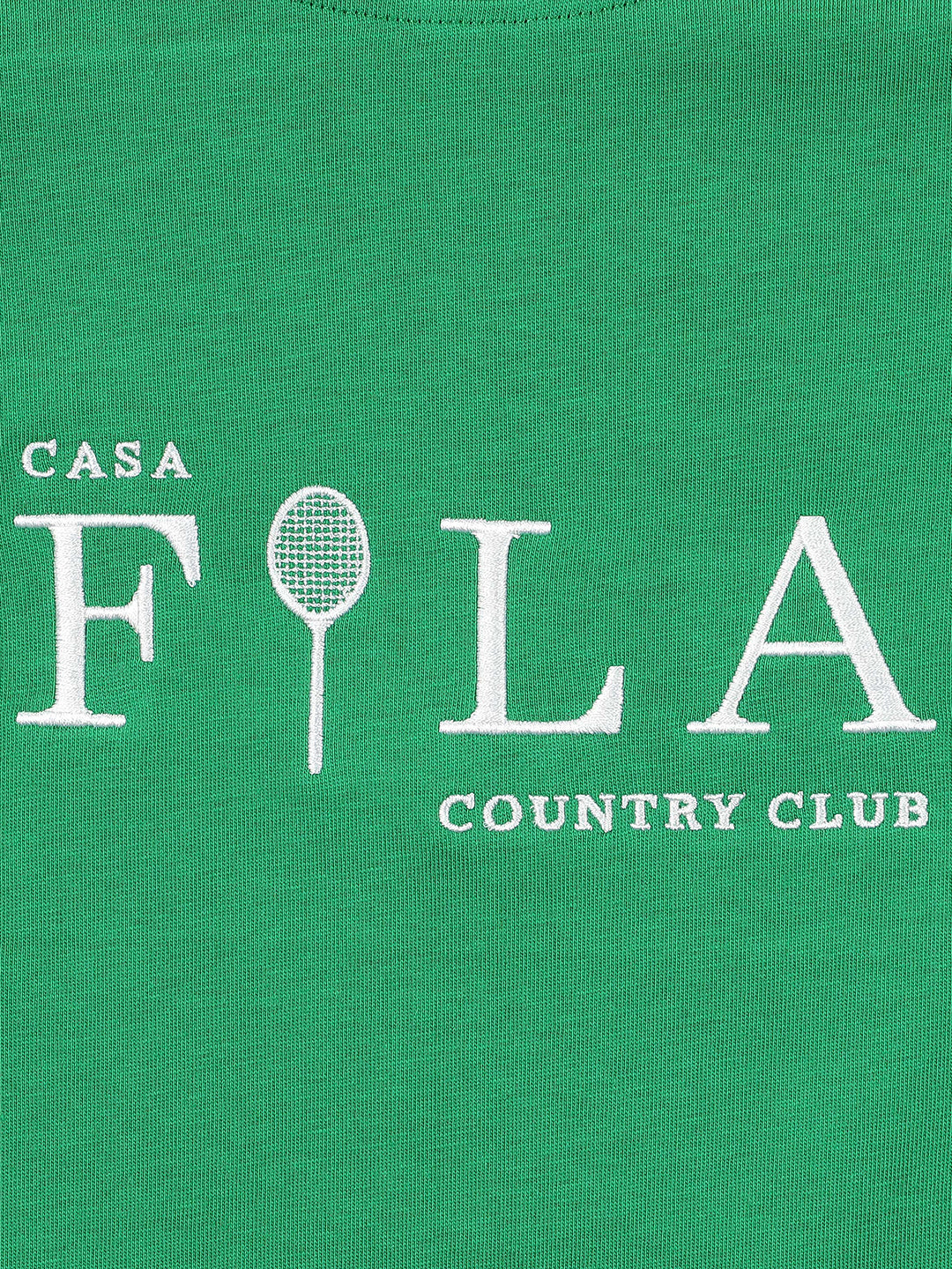 Fila Women Green Seles Crop Top