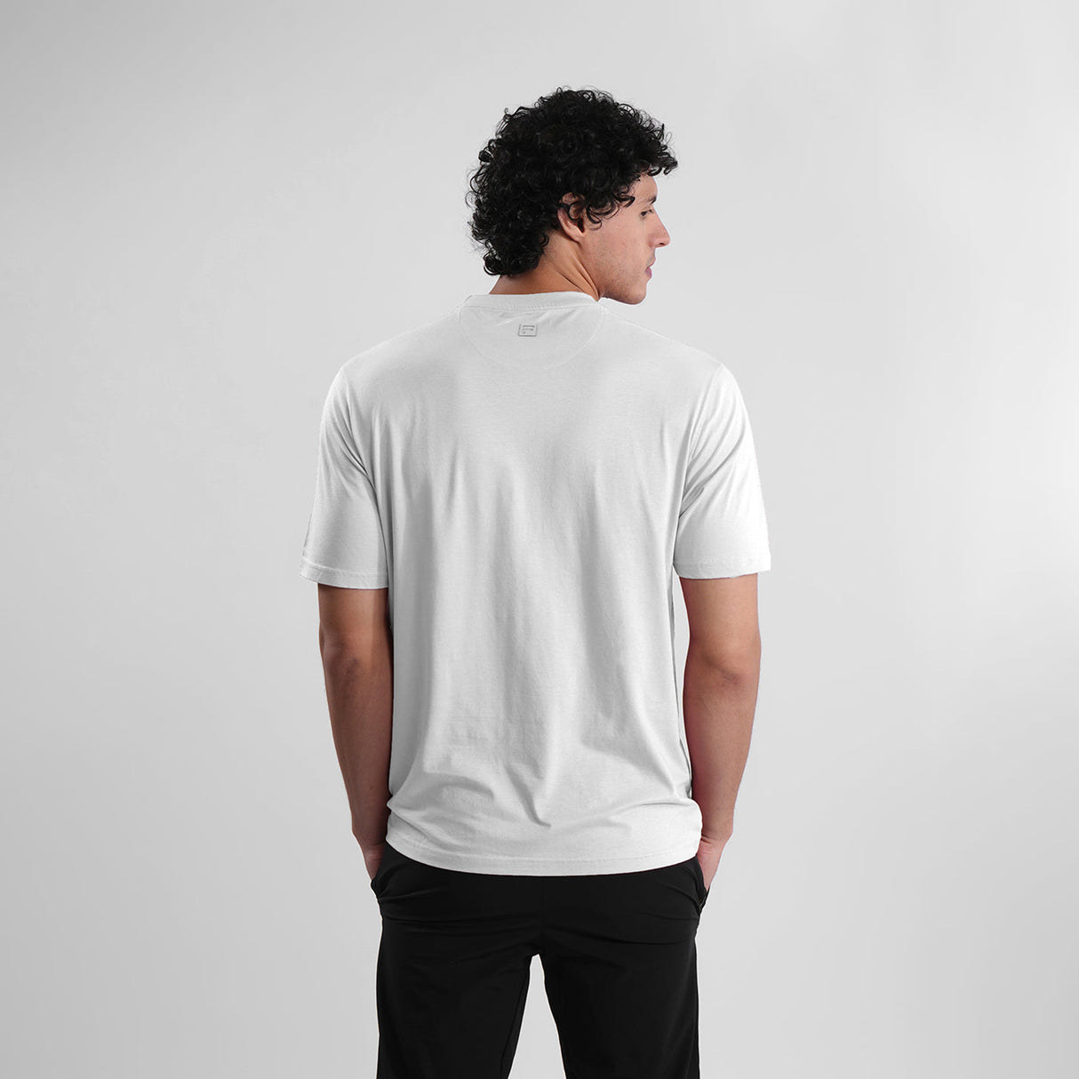 Fila Men White Liner T-Shirt