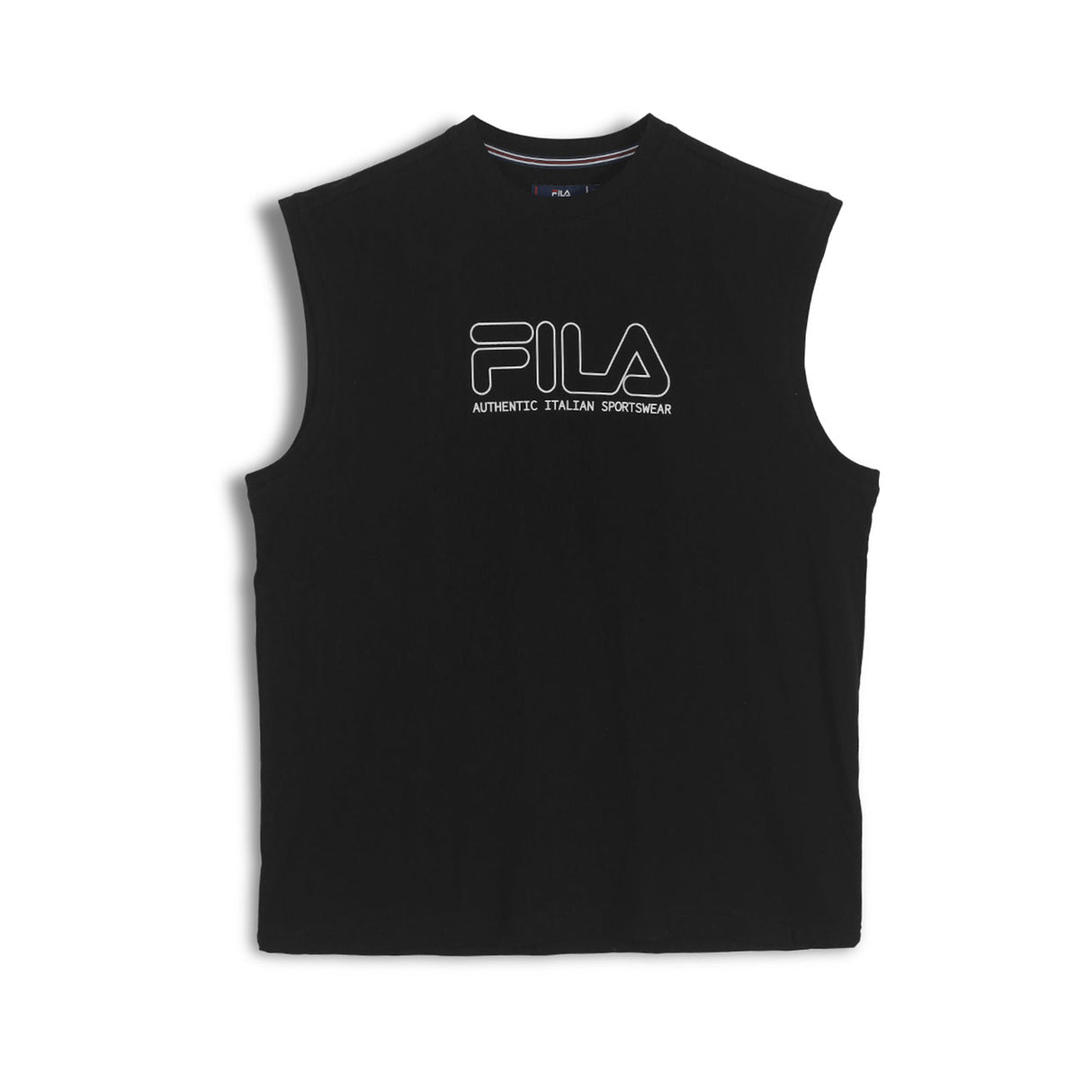 Fila Mens Black Andres Sleeve Less Tank