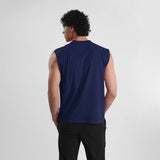 Fila Mens Navy Andres Sleeve Less Tank