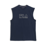 Fila Mens Navy Andres Sleeve Less Tank