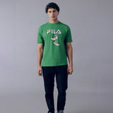 Fila Men Green High T-Shirt