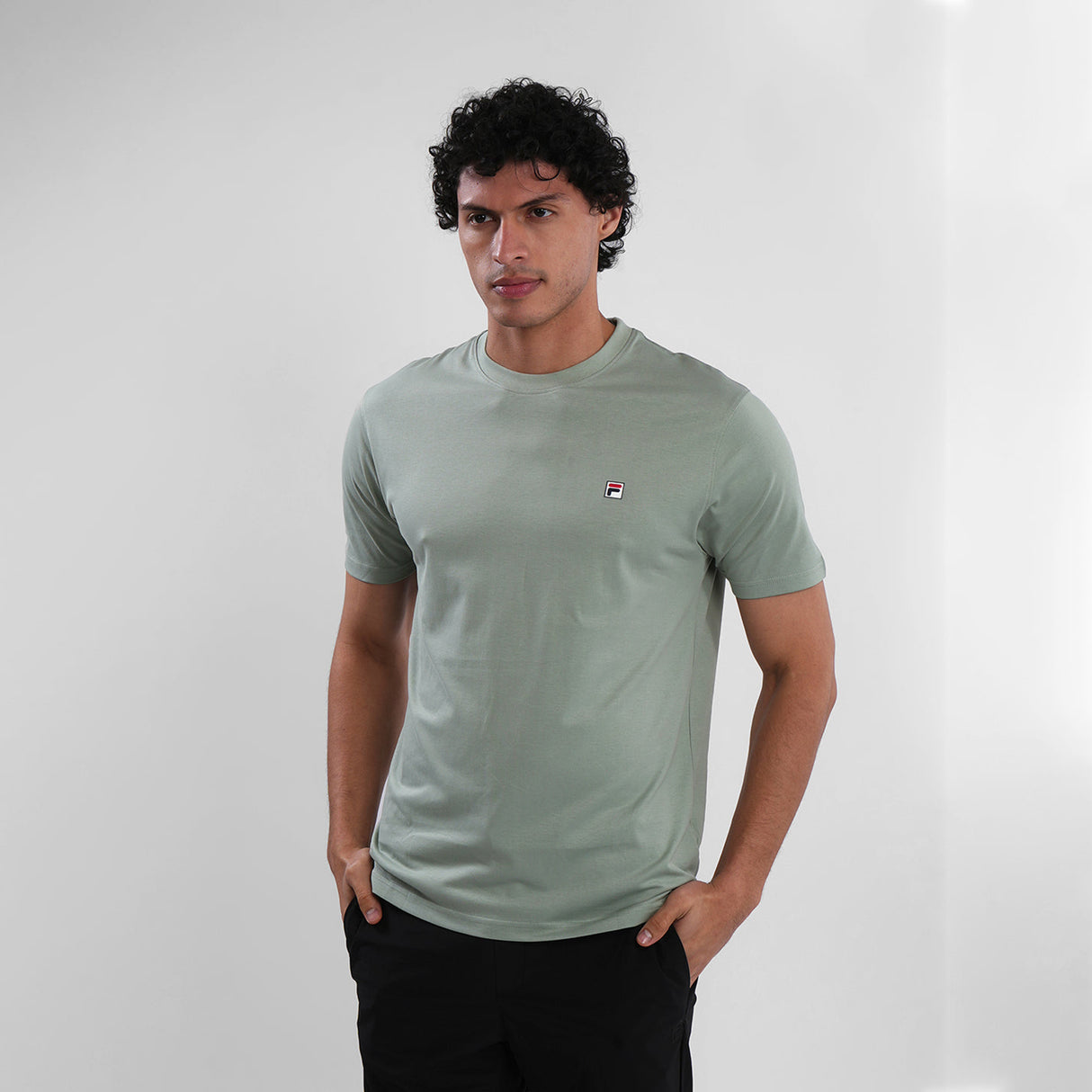 Fila Mens Iceberg Green Arthur T-Shirts