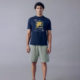 Fila Men Navy Moda T-Shirt