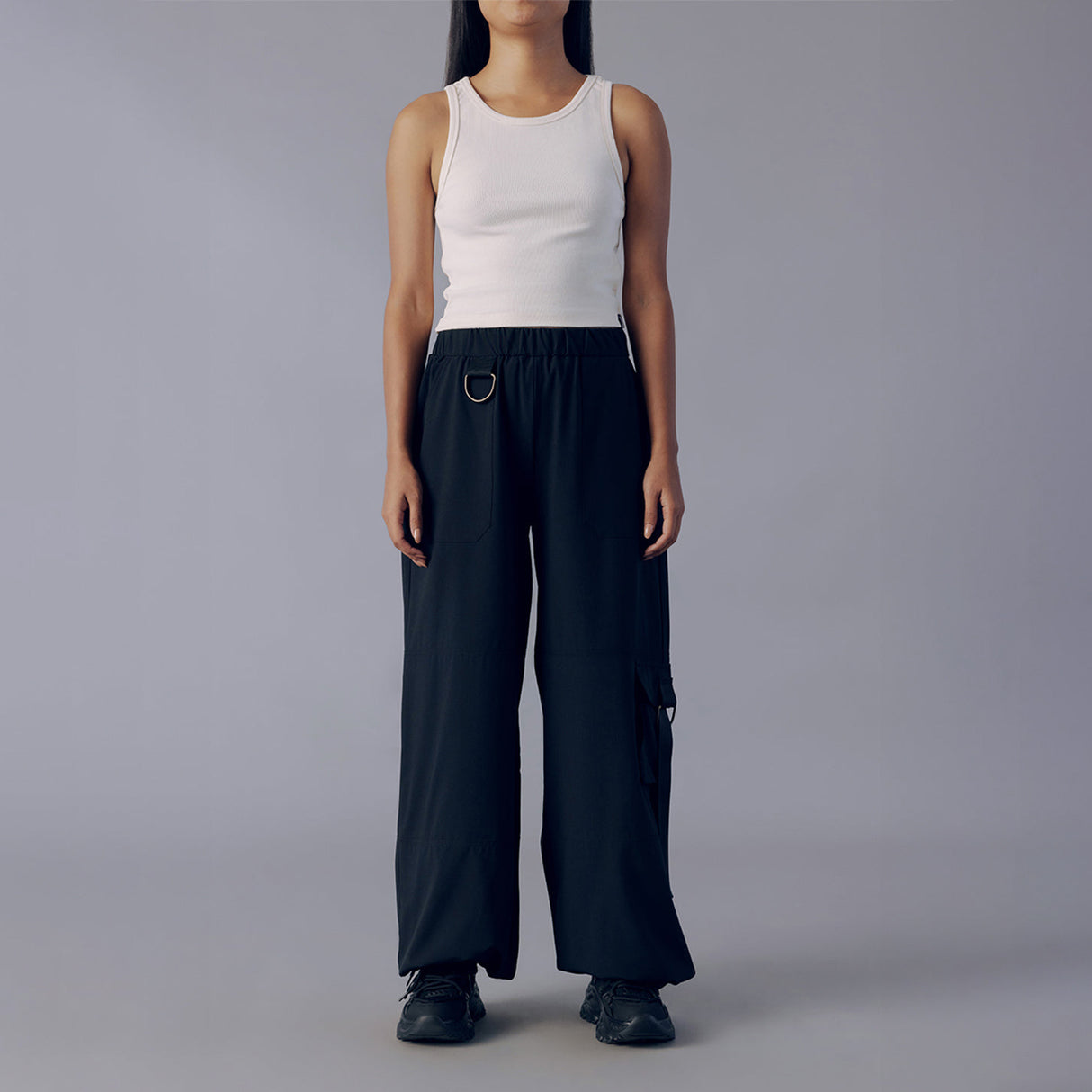 Fila Women Black Jane Cargo