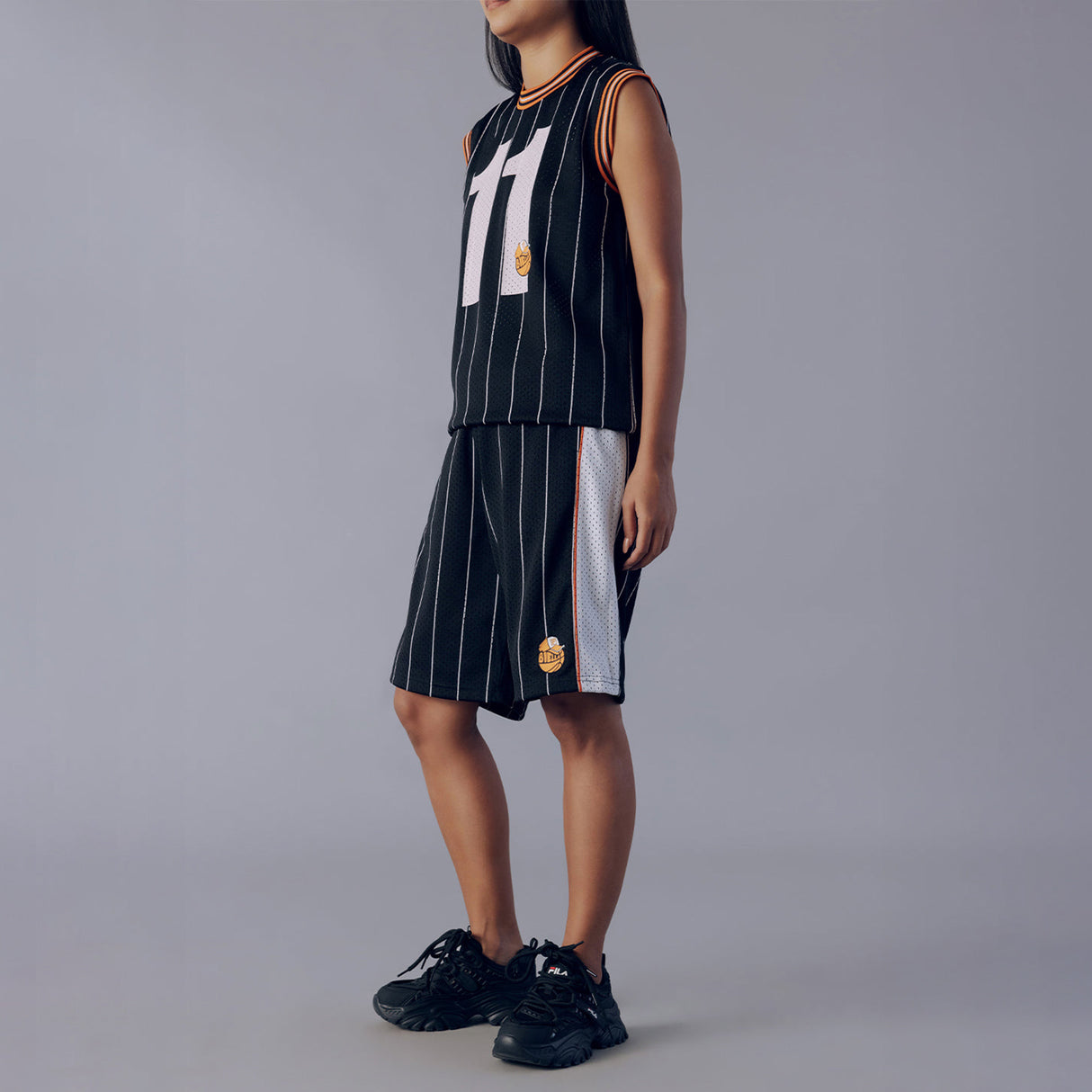 Fila Unisex Black Barkley Shorts