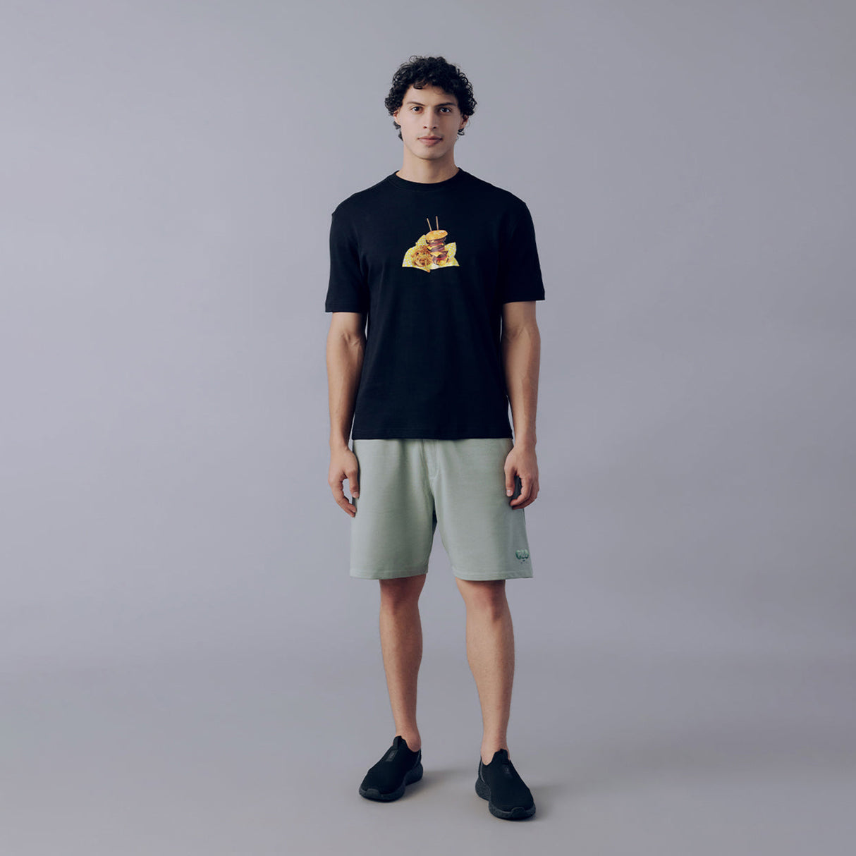Fila Men Black Burg T-Shirt
