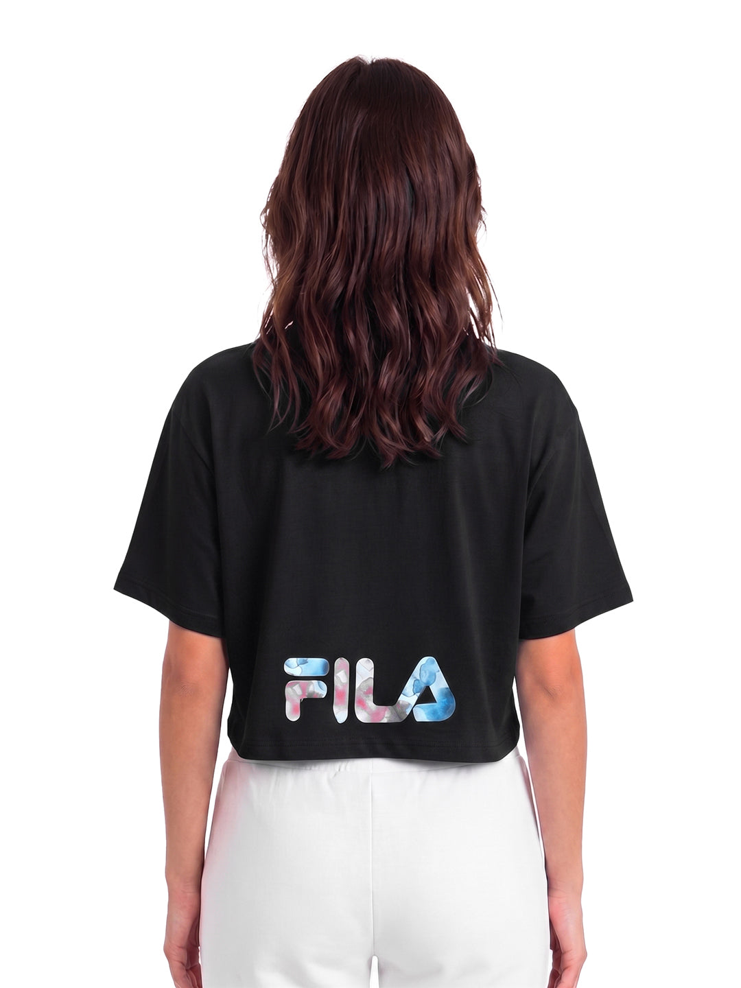 Fila Women Black Wilma T-Shirt