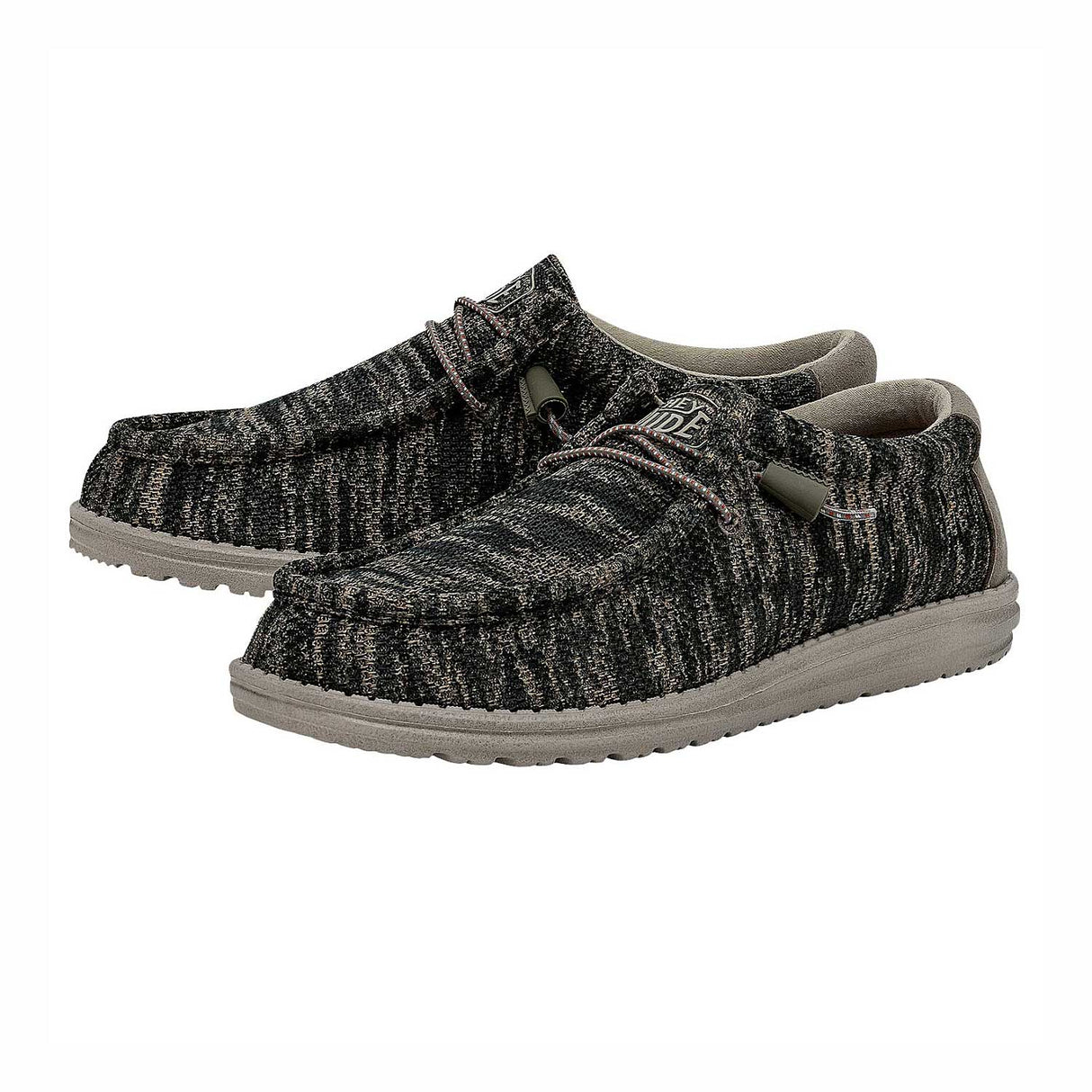Heydude Men Black-grey Casual Sneakers