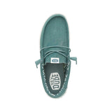 Heydude Men Green-suede Casual Sneakers