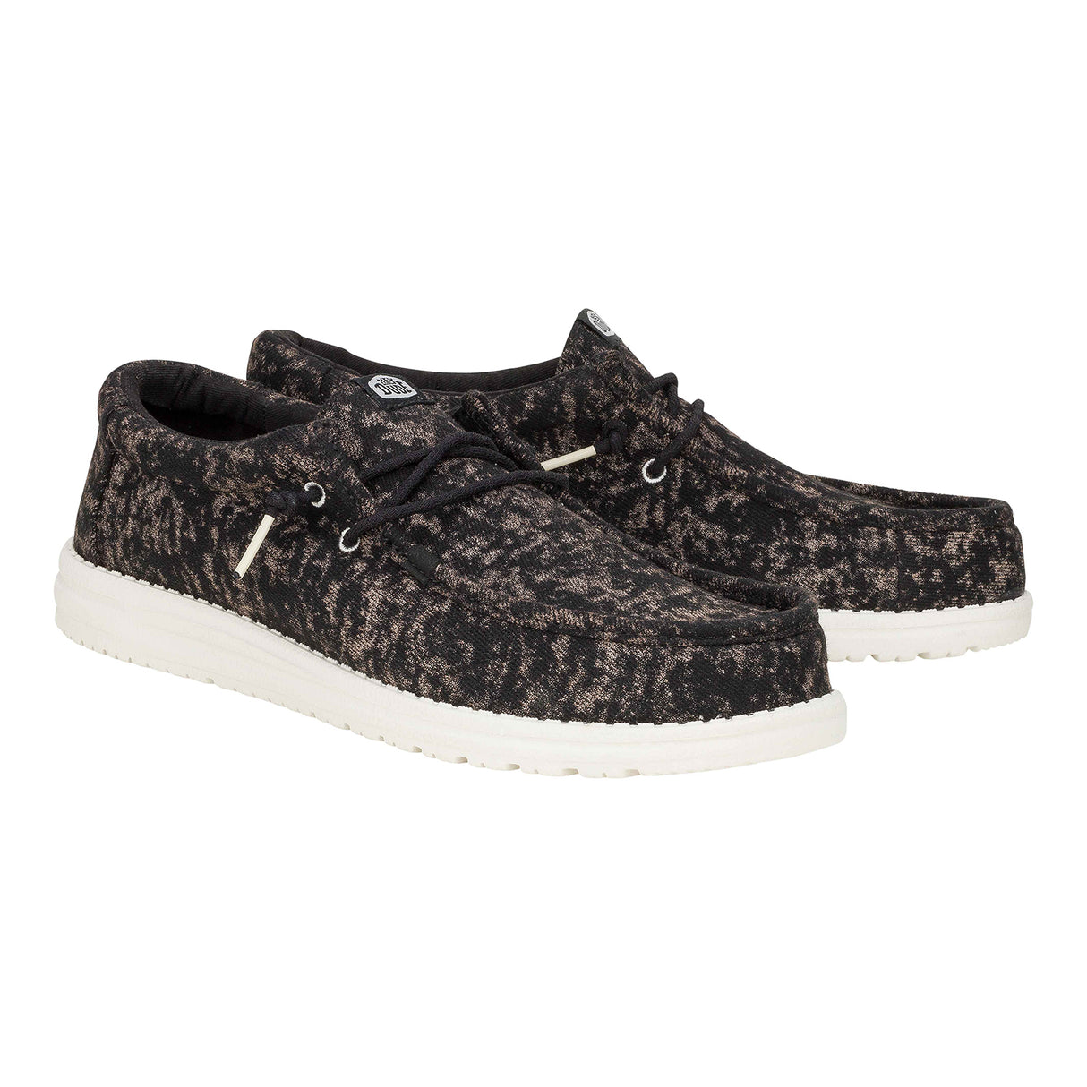 Heydude Men White-black Casual Sneakers