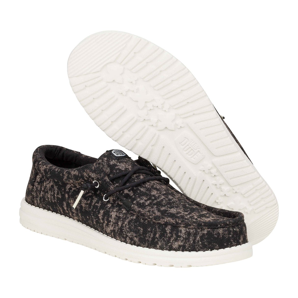 Heydude Men White-black Casual Sneakers