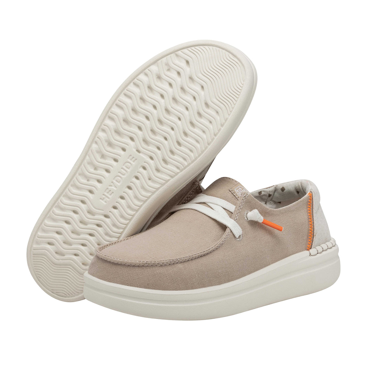 Heydude Women Beige Casual Sneakers