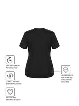 Fila Women Black Emon T-Shirt