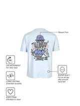 Fila Men Ice Blue Dolce Graphic T Shirt