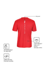Fila Men Red Picco Tee Knitted Tee Shirt