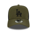 LA Dodgers MLB Sport Dark Green 9FORTY A-Frame Trucker Adjustable Cap