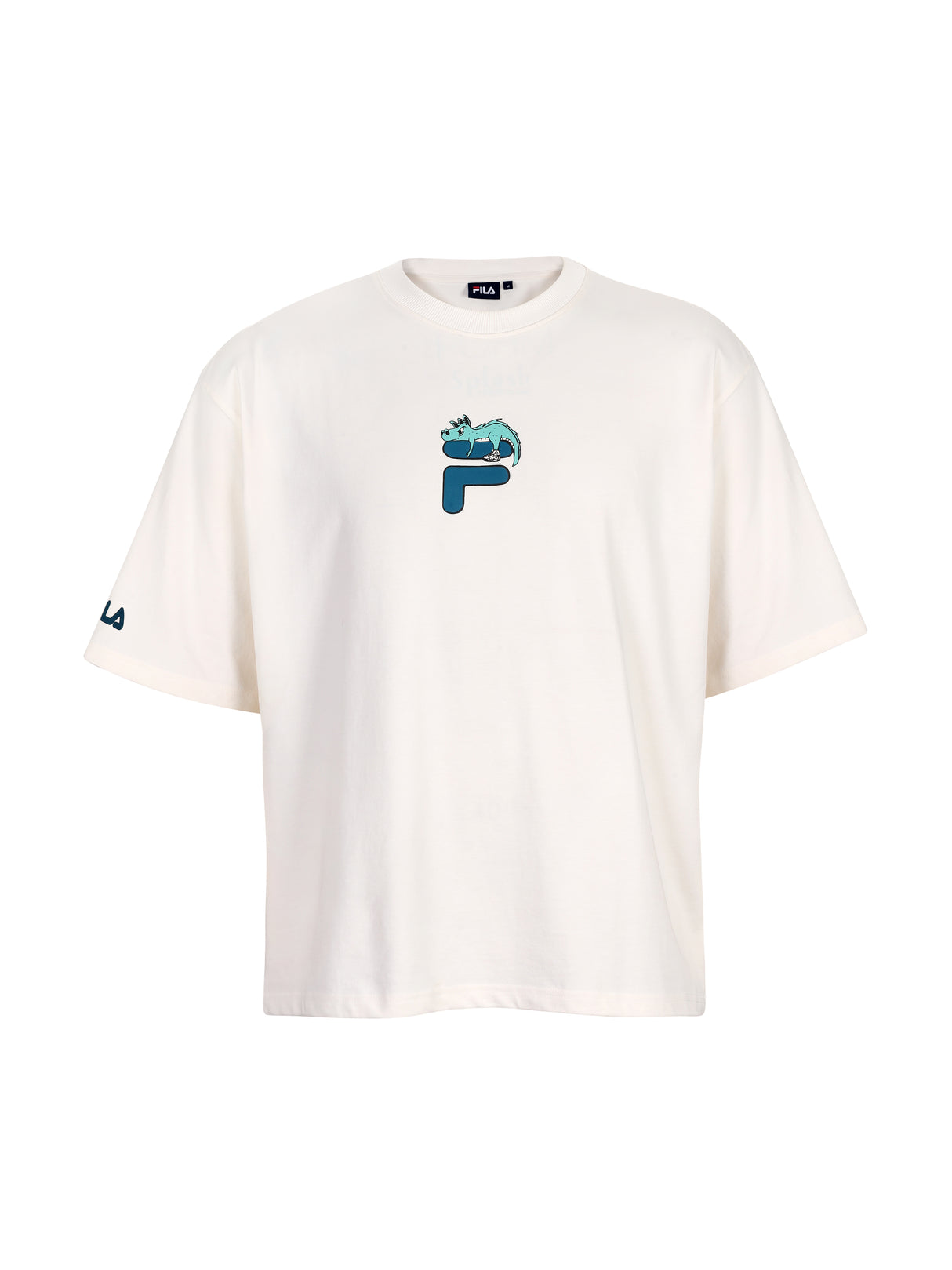 Fila Men Gardenia Dinno Knitted Tee Shirt