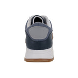 Mochi Men Blue Sports Walking Shoes