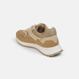 Mochi Men Beige Sports Walking Shoes