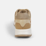Mochi Men Beige Sports Walking Shoes