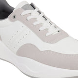 Metro Men White Casual Walking Shoes