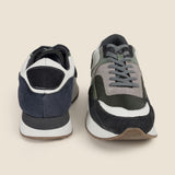 Metro Men Green Sports Walking Shoes